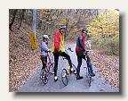 Fantastic fall foliage backroad led by USA transplant Adam Clarke - who just happened to pop along after seeing our notice in the Bike Friday events calendar IMG_5885